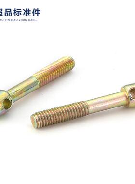 锌LQQ铅封丝螺丝电表镀螺封表螺丝带孔螺丝