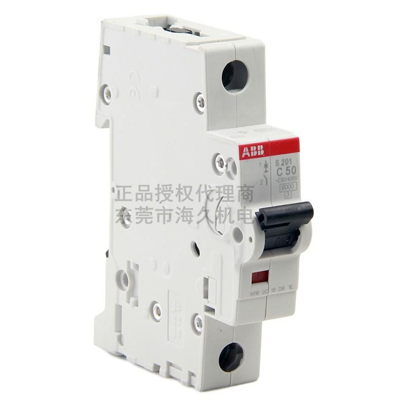 AB低压开关S200系列微型断ODC器S201M-D2路N0A;2CDSB271103R021