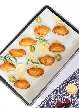 方条花边不沾烤051680盘奇饼干x面6040烤盘包镀铝不粘曲烤盘加厚