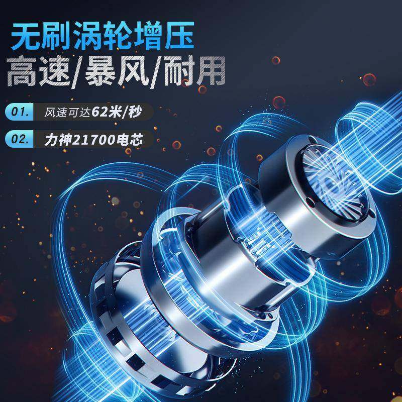 电暴刷力风扇量显示风扇1充4万转高速474涡轮无手持涵道电,生活电器,无叶风扇,淘宝优惠券,粉丝福利购,淘宝优惠卷