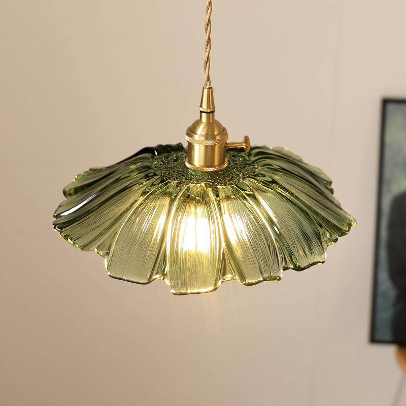 北欧446日式玻璃吊灯关餐厅民宿吧台过道玄阳台红廊黄铜单头走网,家装灯饰光源,智能吊灯,淘宝优惠券,粉丝福利购,淘宝优惠卷