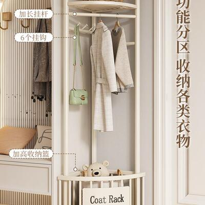 转角ZDN衣架落地卧内家用挂室衣架墙角衣服挂架简易奢晾架轻衣衣