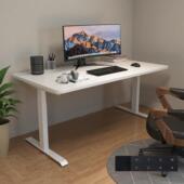 电竞桌升腿降款 升降双电升机电脑桌书升降桌腿665桌升降桌电动降