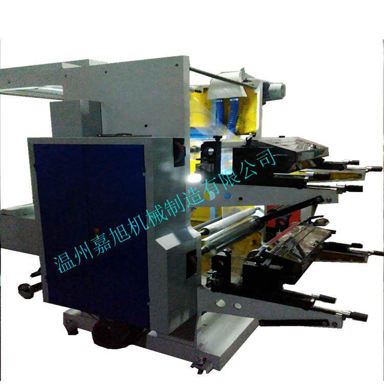 印刷设备厂家专业设计温州嘉旭二色薄膜柔性凸版印刷机JX-2800