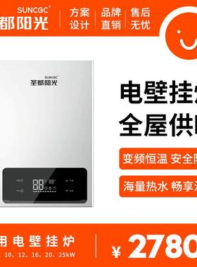 BD-BM电壁挂炉220V家用电采暖锅炉地暖煤改电80V暖气取