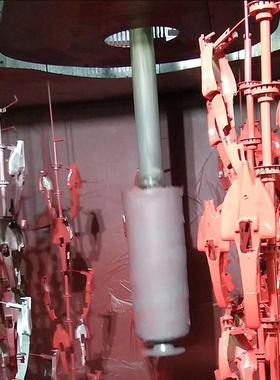 喷漆机静电喷漆设备家具全自动DISK往复喷漆机