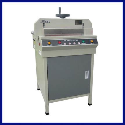厂家热销 WD-450D 电动精密切纸机 400张厚层裁纸机 标书 书本