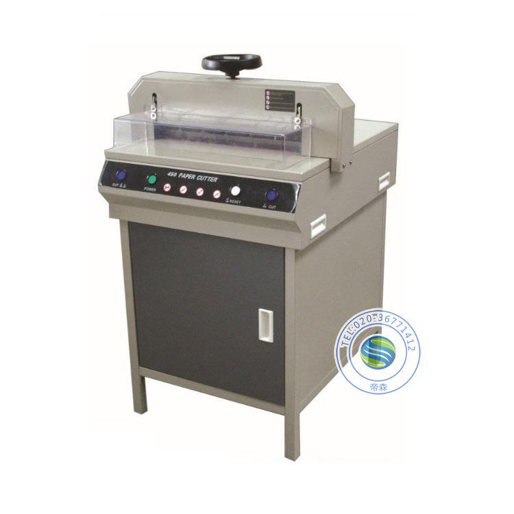 广州450D+精密切纸机 电动切纸机 手动压纸推纸切纸机 裁纸机