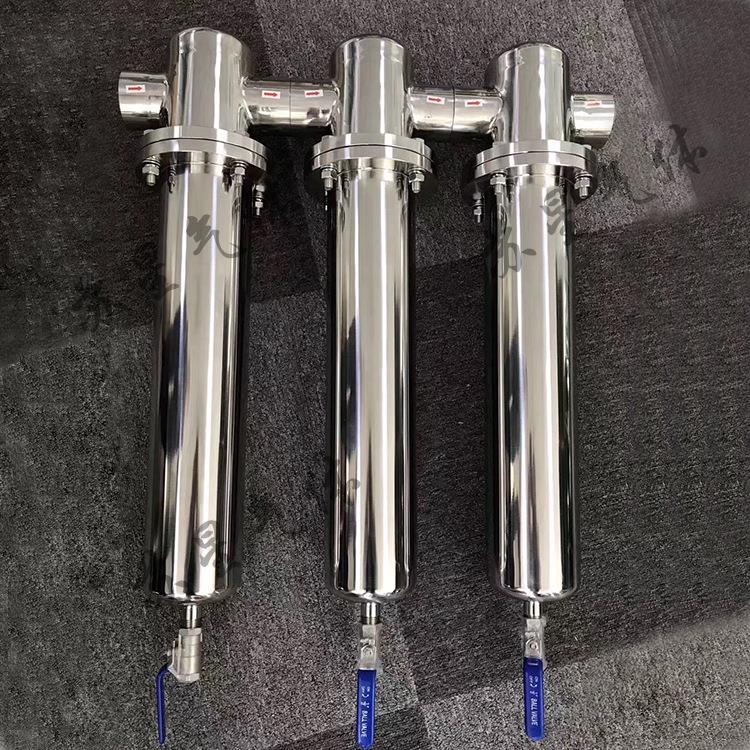 不锈钢气体过滤器蒸汽氮气压缩空气过滤器管道过滤器