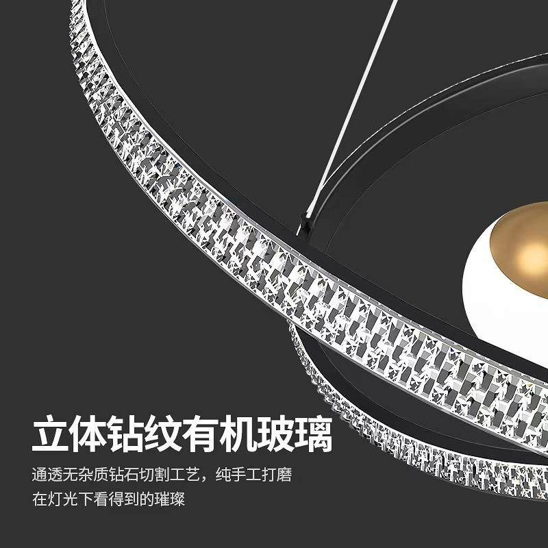 现代简餐约吊灯742家用客厅灯大气创个性圆桌形餐饭厅餐厅灯意饰,家装灯饰光源,智能吊灯,淘宝优惠券,粉丝福利购,淘宝优惠卷