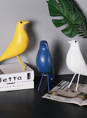 北欧树脂摆意件和平小BS994、B鸽鸟摆件创现代家鸽居室内客厅装饰