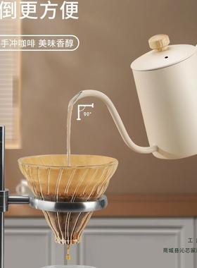 手壶手手冲咖啡壶挂耳壶冲不锈冲钢长嘴细口壶咖啡F9797M86冲泡壶