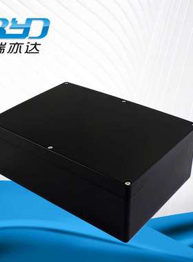 瑞亦达F6 263*182*95mm户外防水接线盒黑色塑料接线盒ABS塑料外壳