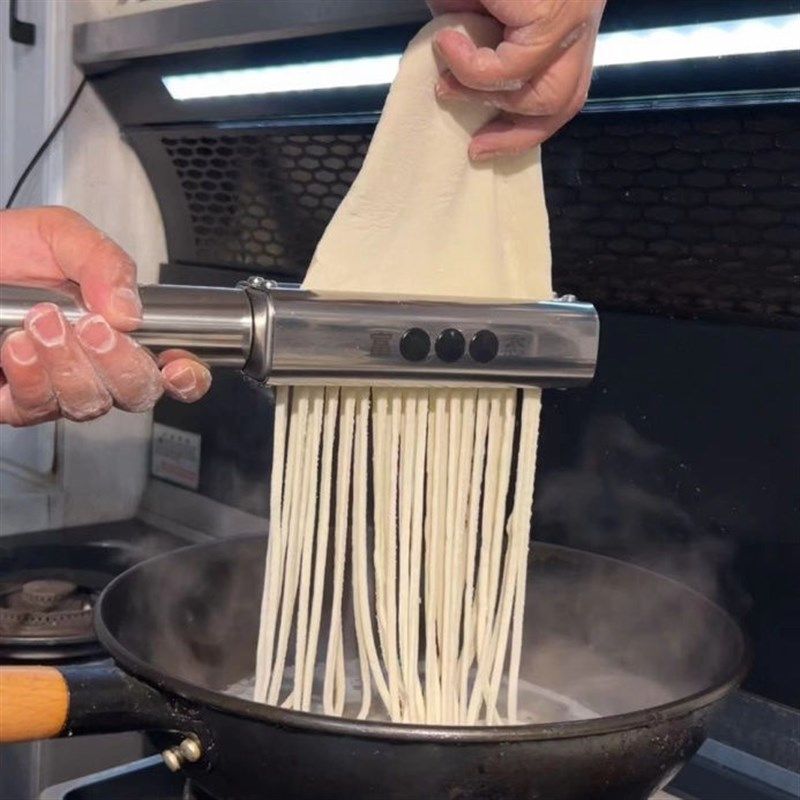 送父母手擀面机压面条机s家用手持自动压面机家庭版电动老人压面