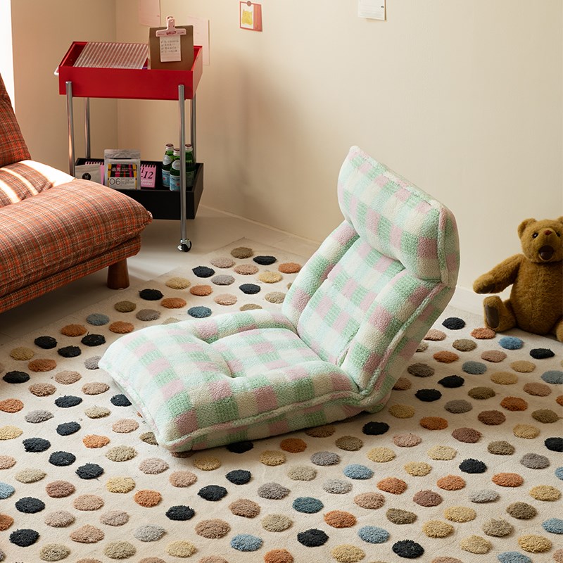 榻榻米懒人沙发单人n榻榻米卧室阳台宿舍小沙发床上靠背椅折叠