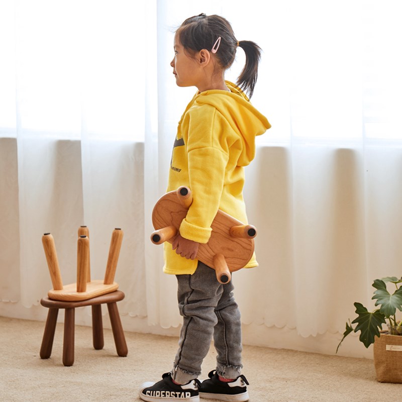 实木儿童小板凳原木小凳幼儿园小学生凳子可爱矮凳原木凳