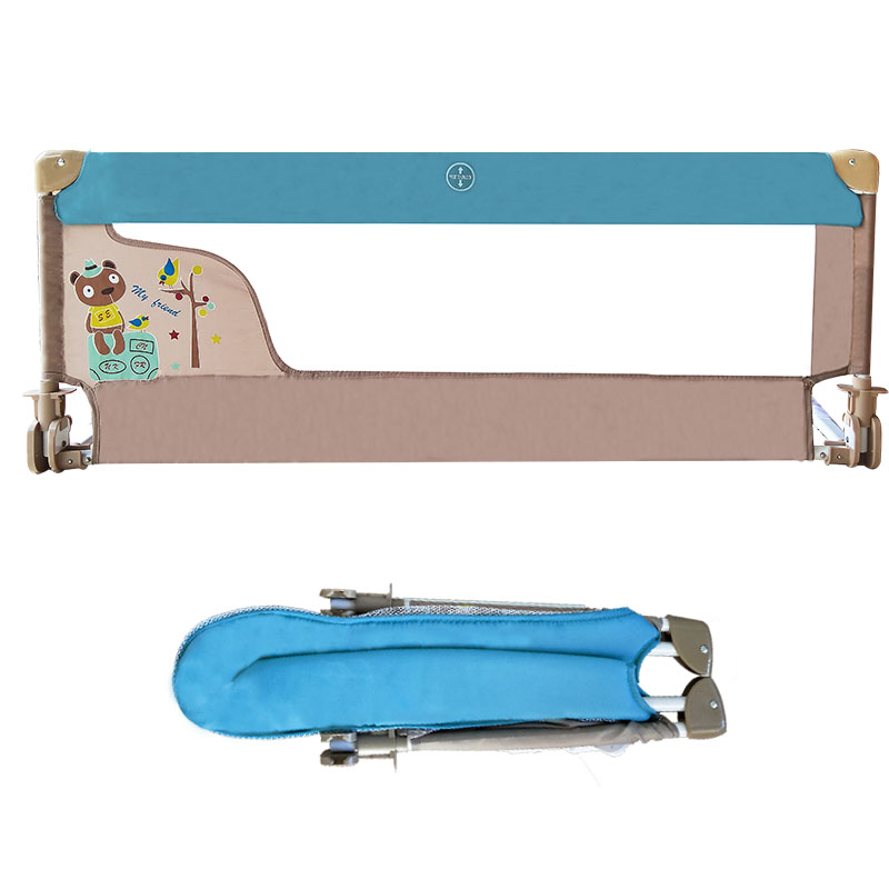 婴儿童床护栏便携式宝宝床栏旅行可折叠床边围栏免安装防摔挡板