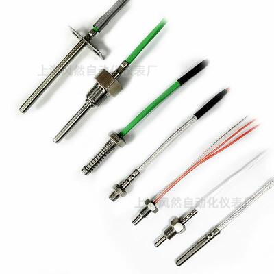 度传感器探头传厂家P100温ntcDS18B20热电偶温T100T度感器
