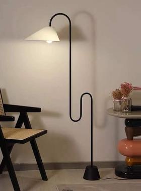 中古vintge网红沙落地灯客厅nias风北990欧经典设计感发灯法式卧