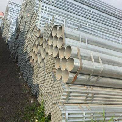 无锡薄11109热浸镀锌无钢壁管108*4家居装饰锌管缝消防专镀用钢管