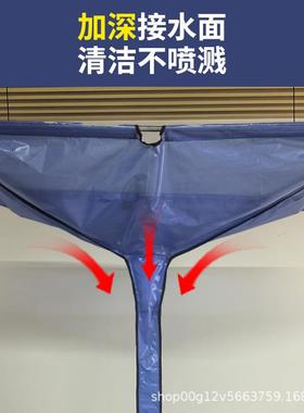 风管机清花洗水防水罩P中央空调3-5加厚AL102142接水罩天机吸顶机