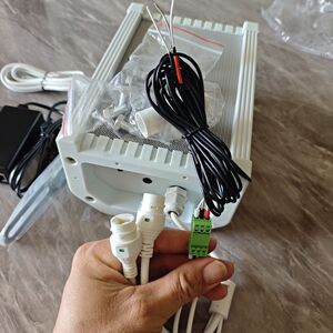 监控对讲音柱,室外防水监控音柱带拾音器一体支持双向语音对讲