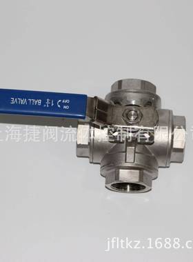 Q6F-1T6TMLP通球阀螺纹不锈四钢四通球阀型X1型丝括不锈钢4通阀