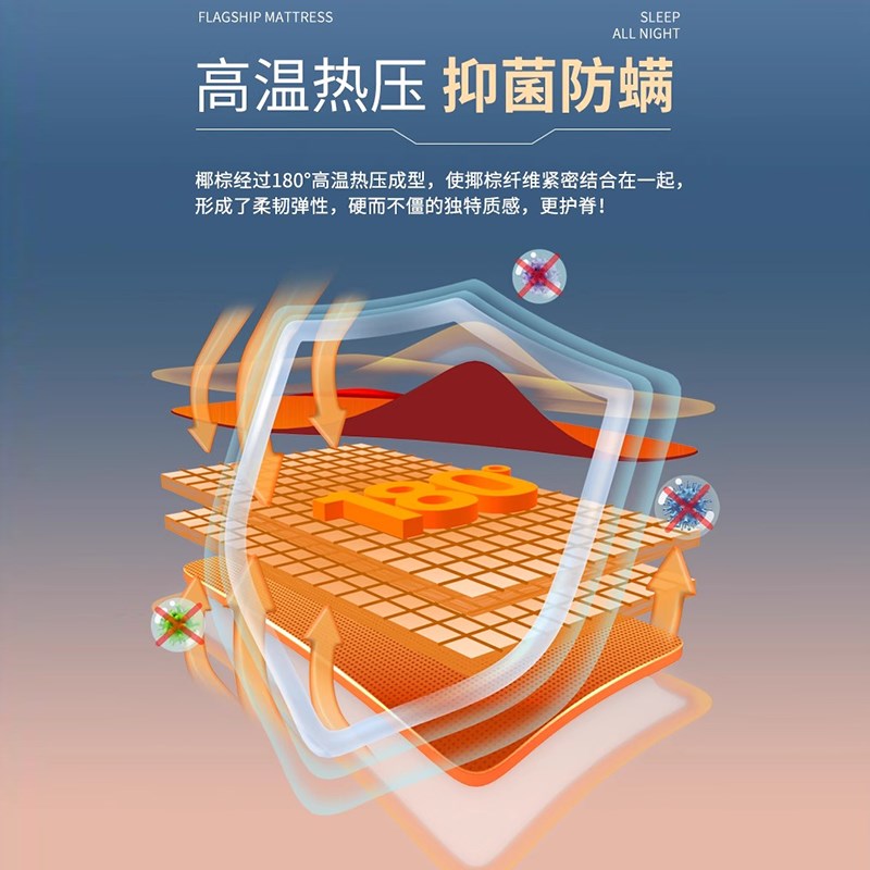 榻榻米床垫任意尺l寸垫子可折叠天然椰棕乳胶儿童学生宿舍家用硬