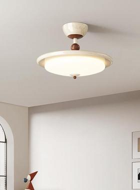 202款新中古风卧室半吸吊灯法式复古58190奶油温馨房间灯全5光风