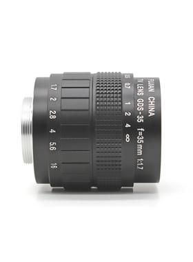 搭工业镜头3配52mm定焦/3英寸可配微单相机C762口监控器材件FA镜头