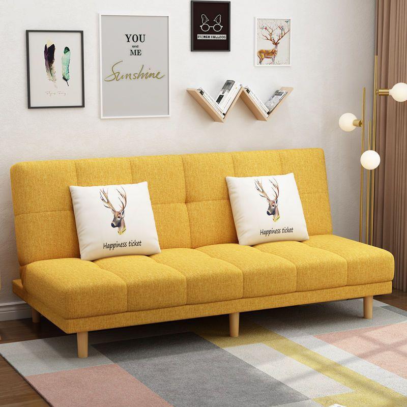 叠发床两用单人现代简约小户型多能经功济型出租房懒人沙网折DWT