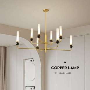 客厅吊灯设计师高端大气别墅挑高挑空法式豪华大厅主灯2023新款