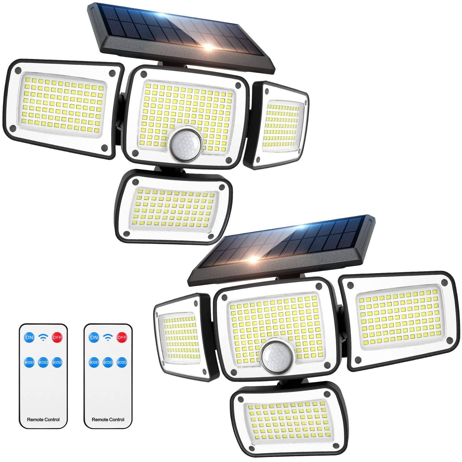 跨院户外LED灯壁灯境分TG-TY103一体庭灯四头体感应灯
