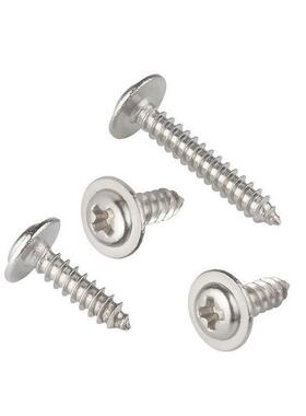 30W4不锈钢自螺丝自攻螺丝BIX带介十字圆头自攻丝带攻垫自螺攻钉P