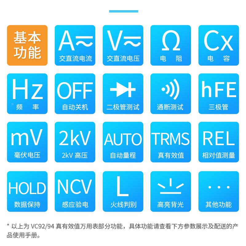 伊全万951厂家V92感应背验电2KV交直流自动量程C光保护光伏万用