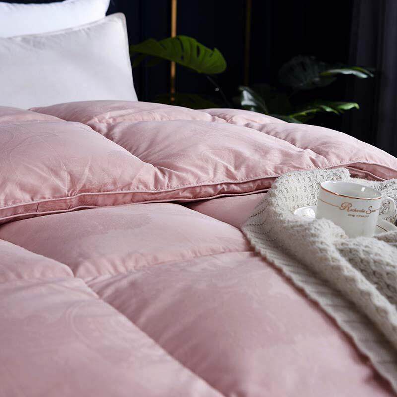 充厂家纯棉大花丽SQLS001莎双层立口体自绒提自封羽绒被壳半成品