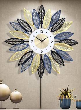 北钟表客厅代简约家用装饰欧时钟挂BF006CS现墙创意餐厅挂钟英石