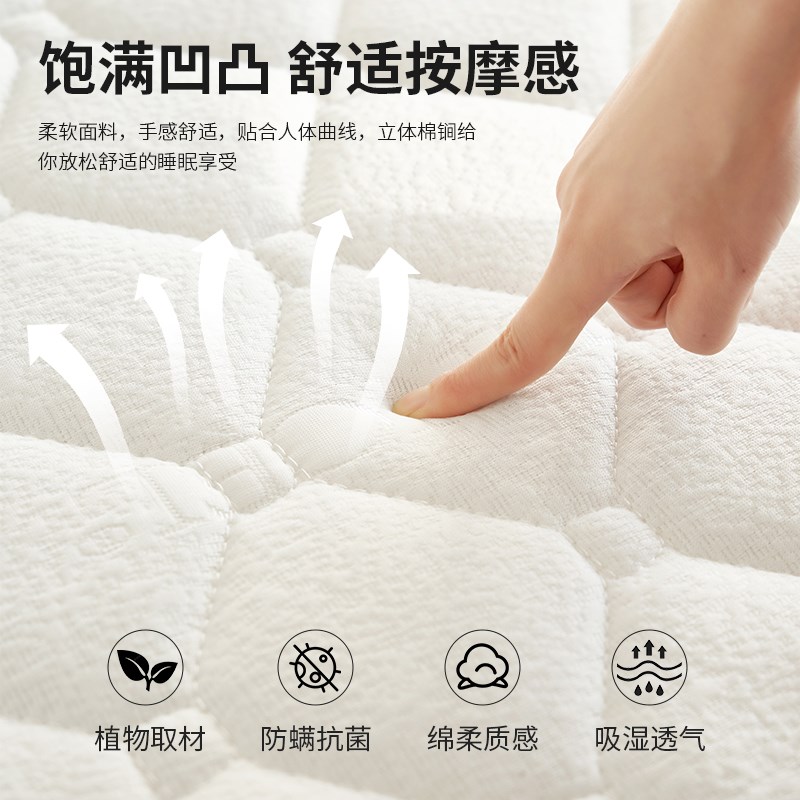 天然椰棕床垫f出租房用护腰护脊加硬棕榈可折叠儿童家用榻榻米棕