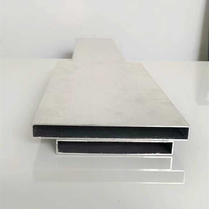 铝合金空心方管扁i管20*150.20*200铝方通铝型材烤漆木纹定制