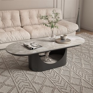 2023新款轻奢极简沙发茶几客厅家D用网红创意小户型茶几桌简约现