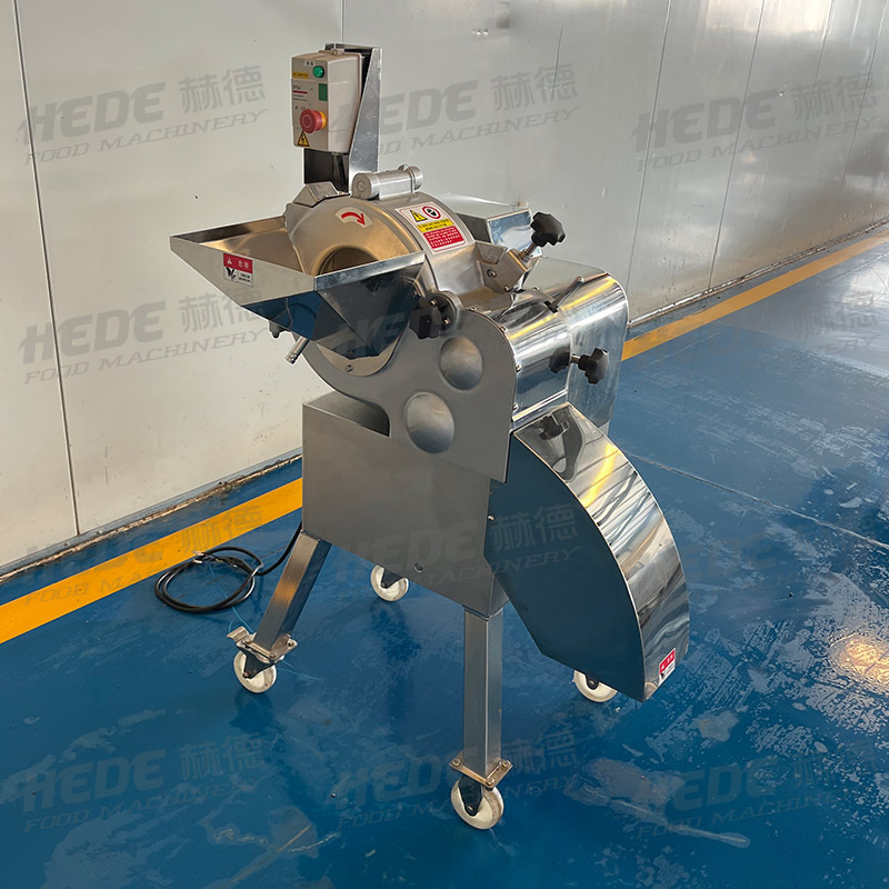 定制火龙果切粒机 大产量水果切丁设备 椰肉三维切粒机