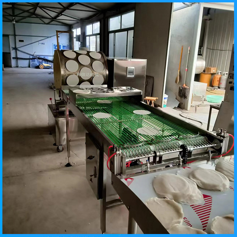 科信达小型烤鸭饼机推荐全自动春卷皮机厚薄可调 不锈钢烤鸭饼机