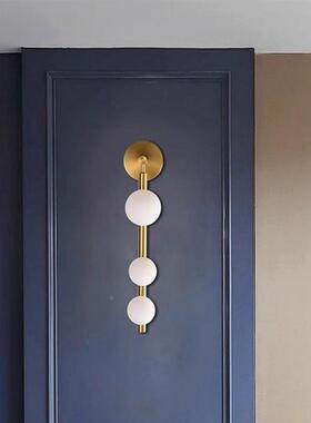 约后现代创意简北室床头灯具过道走廊60085欧客厅轻者背卧景墙酒