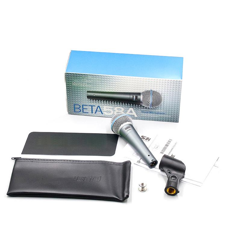 BBETA58AETA58A舞台演出用话筒直唱专歌录播音通用动圈线麦克风超