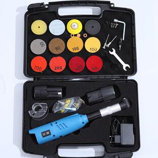 锂9刻0度充电电弯头电磨机大率无线电磨清缝机抛功光机磨光63205