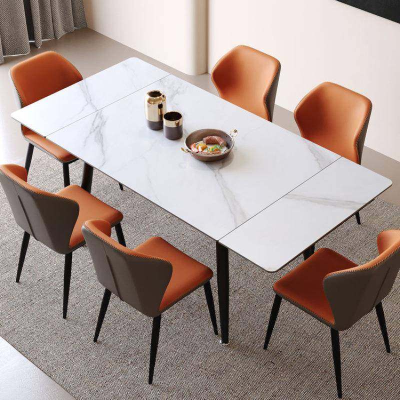 长可7397伸缩抽拉岩板餐桌复合板家用小形户型轻奢拉伸折长方叠加,商业/办公家具,餐桌椅系列,淘宝优惠券,粉丝福利购,淘宝优惠卷