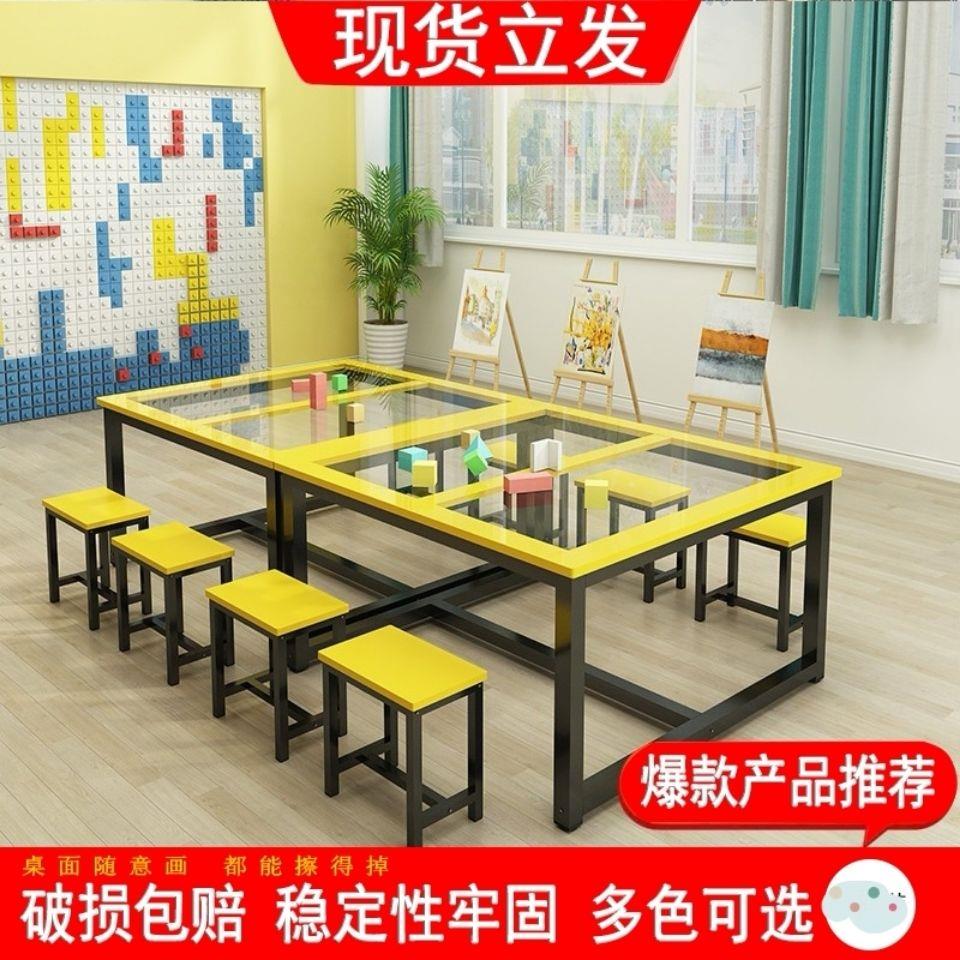 幼儿园绘画桌少儿美术桌