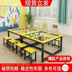 幼儿园绘画桌少儿美术桌