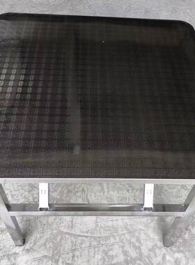 不形锈钢桌摊折叠桌长方可工作台圆桌餐饮摆商75228用正方形餐饮