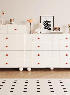 my斗柜四式六八柜法白色卧室客厅收纳柜窄款儿童储物斗柜ESS抽屉